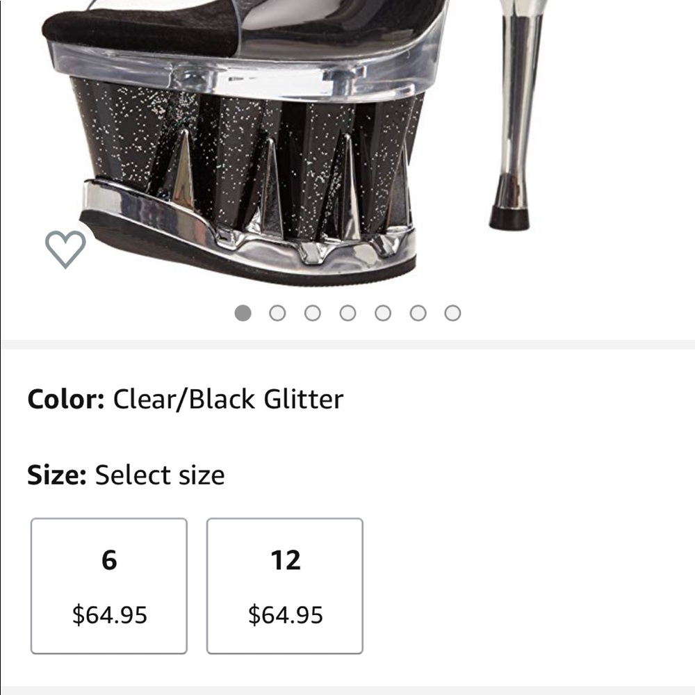 Exotic dance shoes